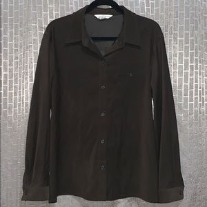 Vintage Casual Corner Button up